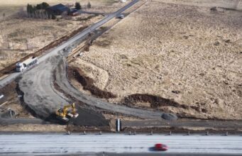 Framkvæmdir á vegum vegna vindmylluflutninga