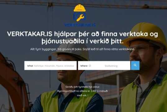 Við kynnum til leiks, VERKTAKAR.IS !