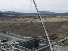 Stór áfangi náðist í framkvæmdum við Vaðölduver Vaðölduver