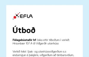 29.05.2026 Hraunbær 107 A-B Viðgerðir utanhúss – Útboð Útboð