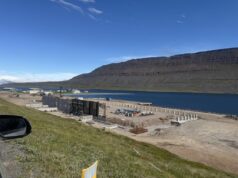 Framkvæmdir við nýja kalkörungaverksmiðju í Súðavík ganga vel Framkvæmdir við nýja kalkörungaverksmiðju í Súðavík ganga vel