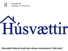 Húsvættir leita að smið eða vönum vinnumanni í fullt starf Húsvættir leita að smið eða vönum vinnumanni í fullt starf